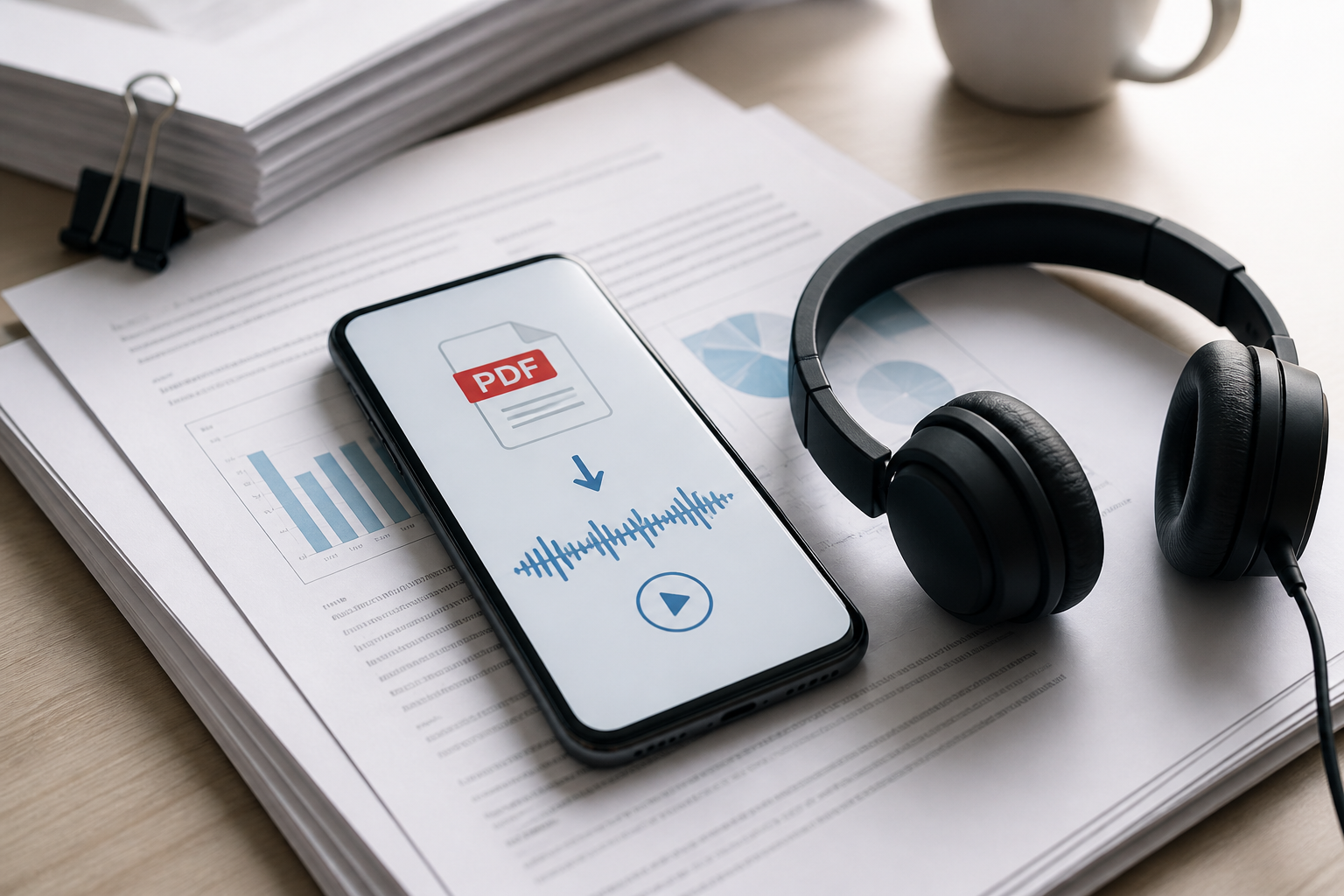 PDF to Text to Speech – Use Cases and How-To