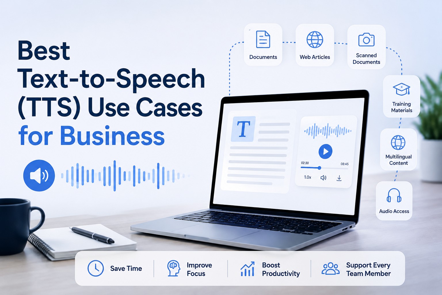 10 Best Text-to-Speech (TTS) Use Cases for Business
