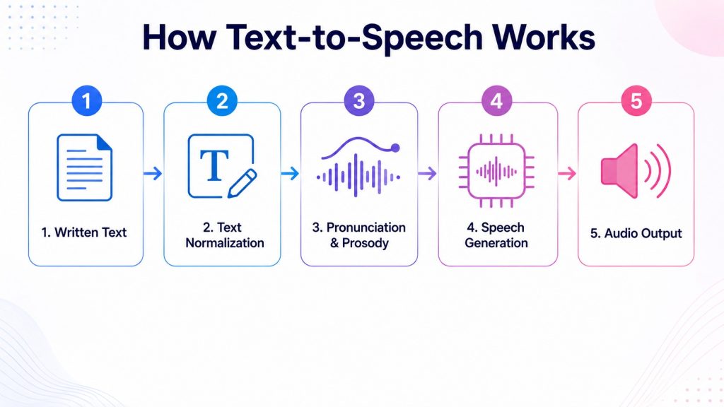 How Text-to-Speech Works