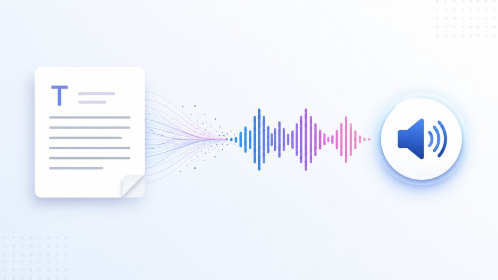 What Is Text to Speech (TTS)