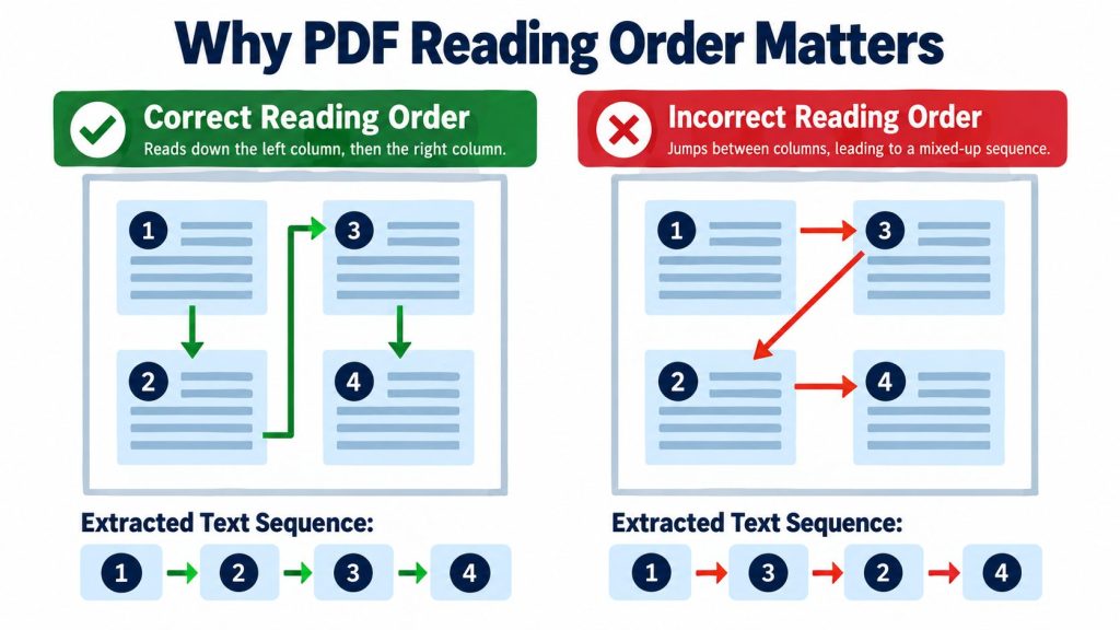 Why PDF Reading Order Matters